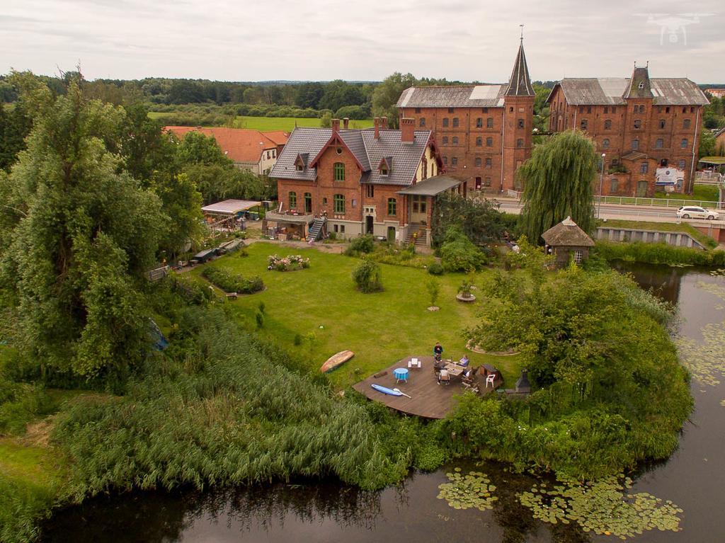 B&B Mühlenvilla am Bützower Hafen Dış mekan fotoğraf